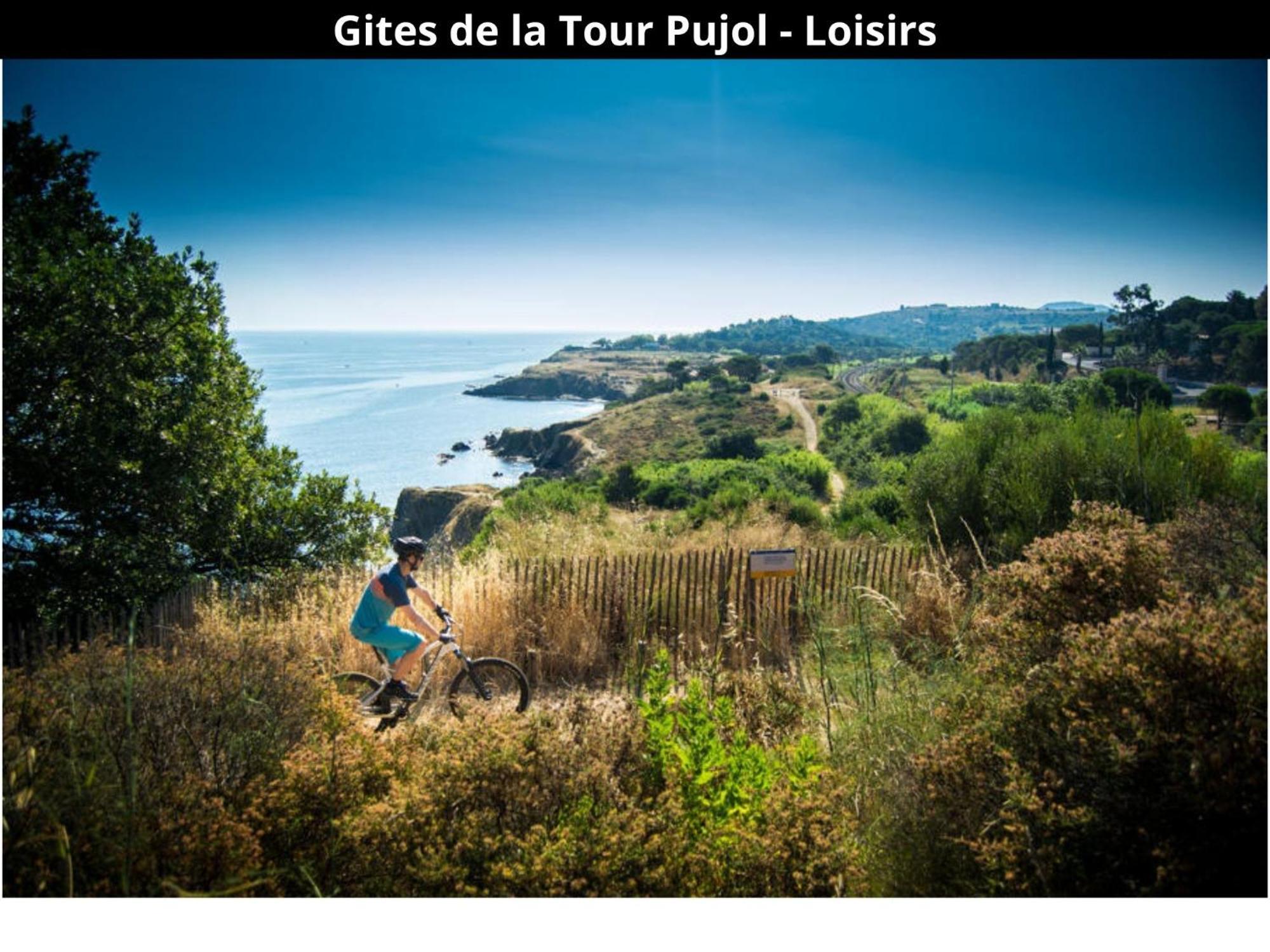 Les Gites De La Tour Pujol 아르젤레쉬르메르 외부 사진