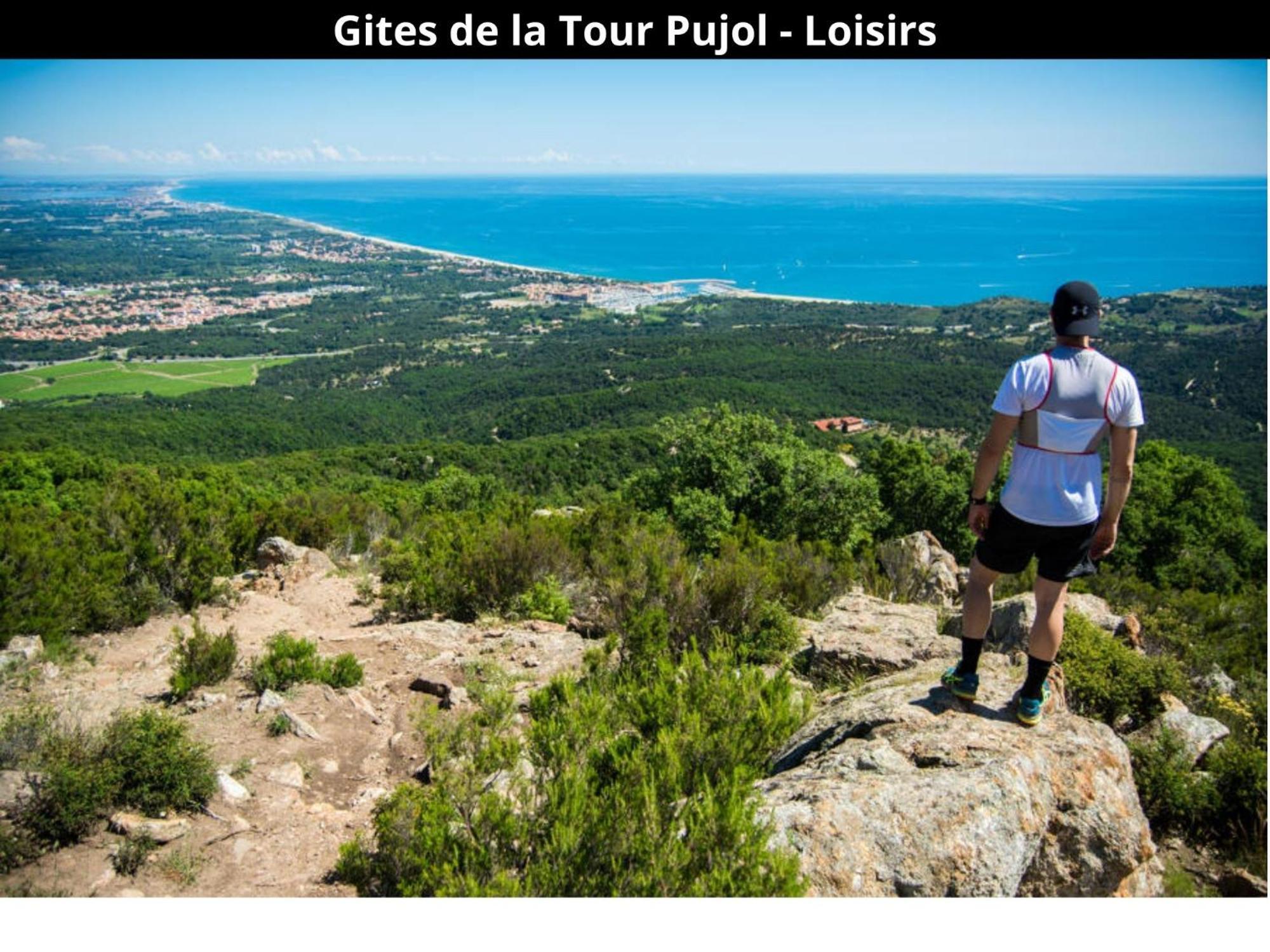 Les Gites De La Tour Pujol 아르젤레쉬르메르 외부 사진