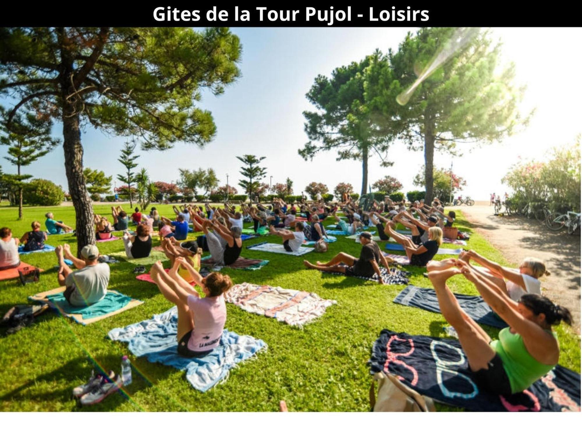 Les Gites De La Tour Pujol 아르젤레쉬르메르 외부 사진