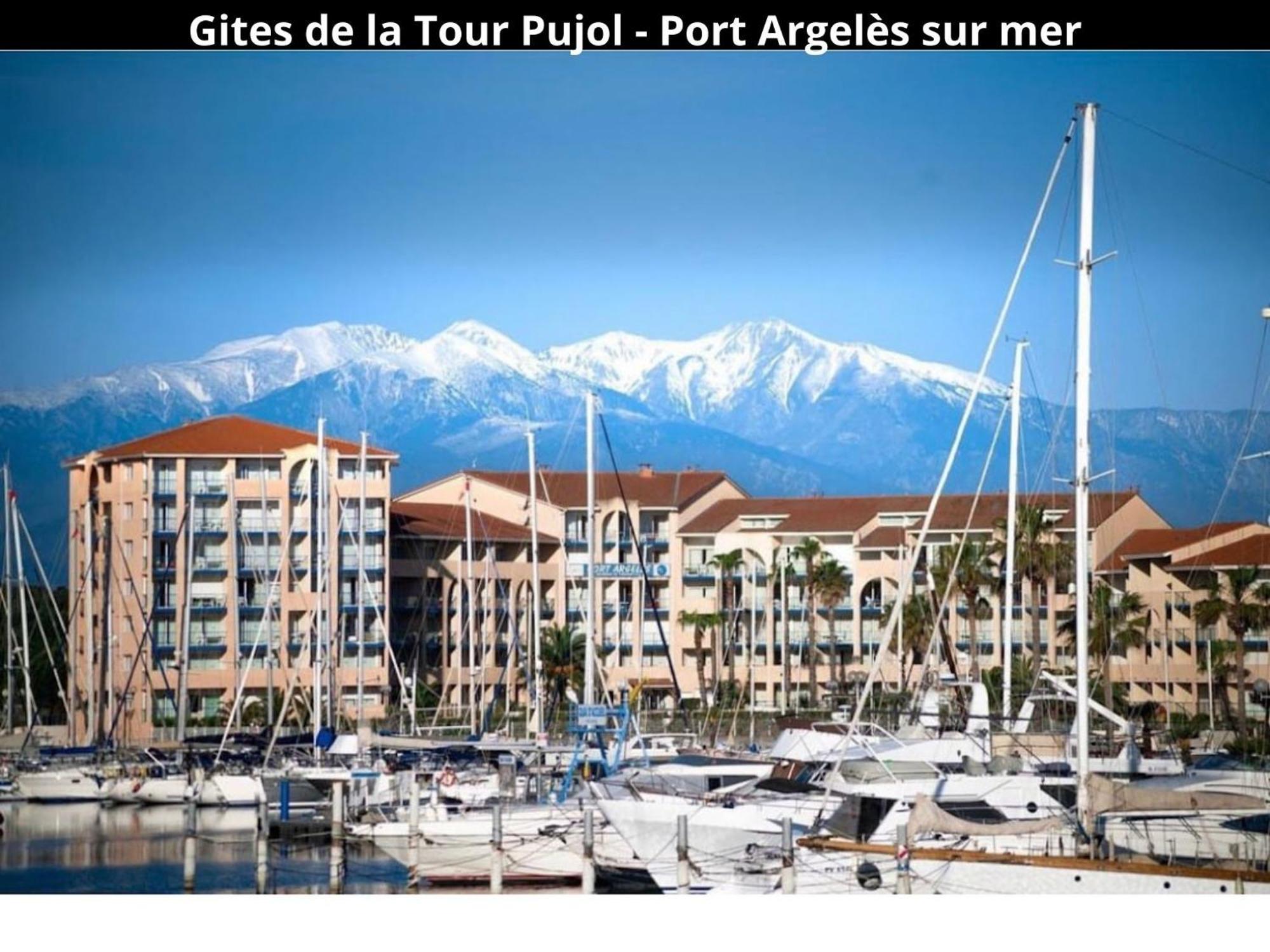 Les Gites De La Tour Pujol 아르젤레쉬르메르 외부 사진