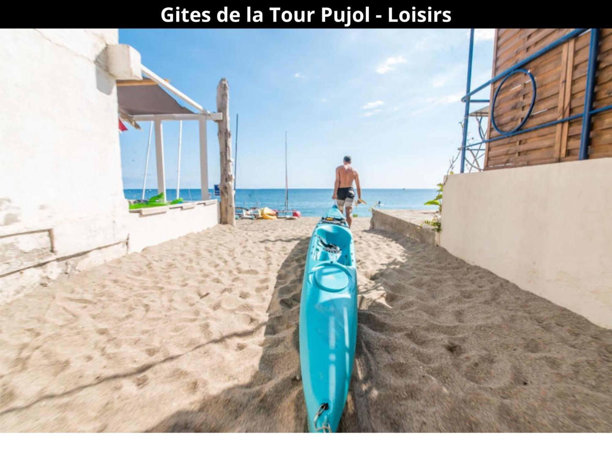 Les Gites De La Tour Pujol 아르젤레쉬르메르 외부 사진