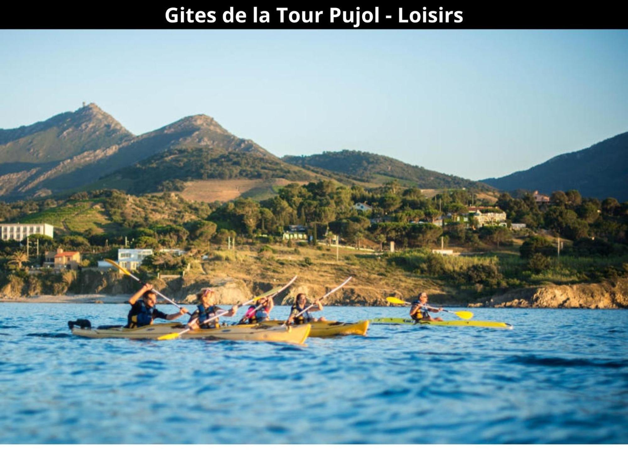 Les Gites De La Tour Pujol 아르젤레쉬르메르 외부 사진