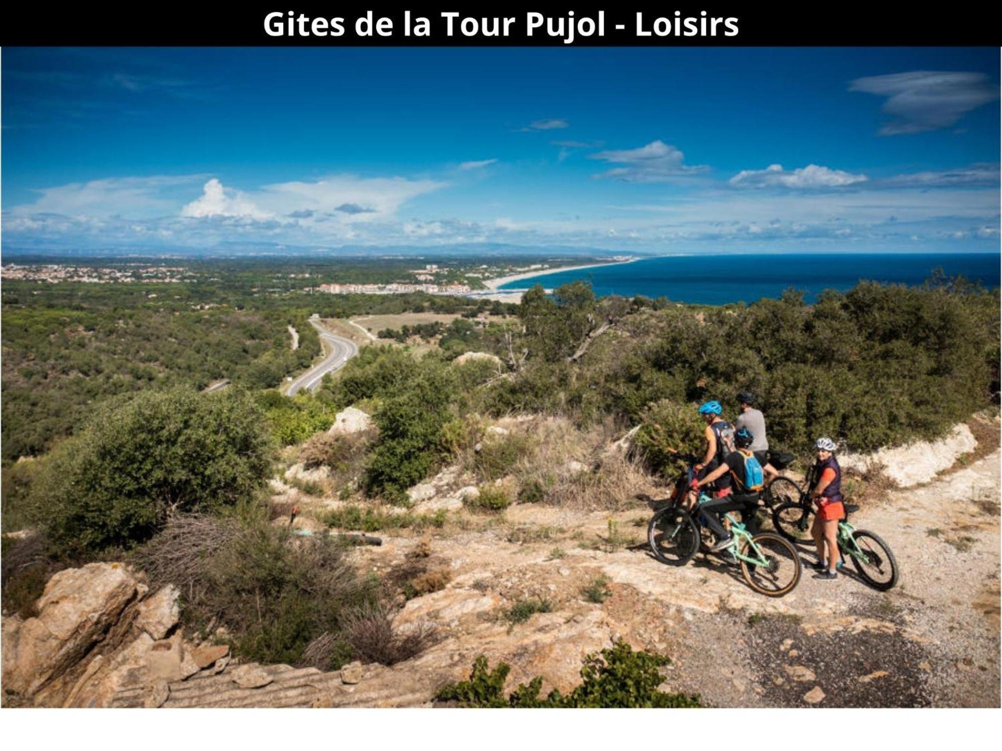 Les Gites De La Tour Pujol 아르젤레쉬르메르 외부 사진