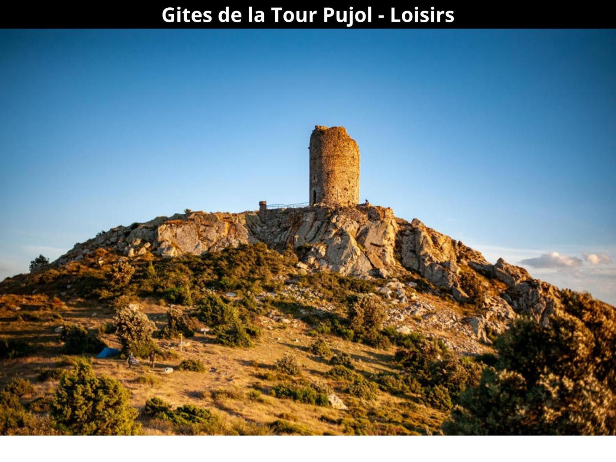 Les Gites De La Tour Pujol 아르젤레쉬르메르 외부 사진