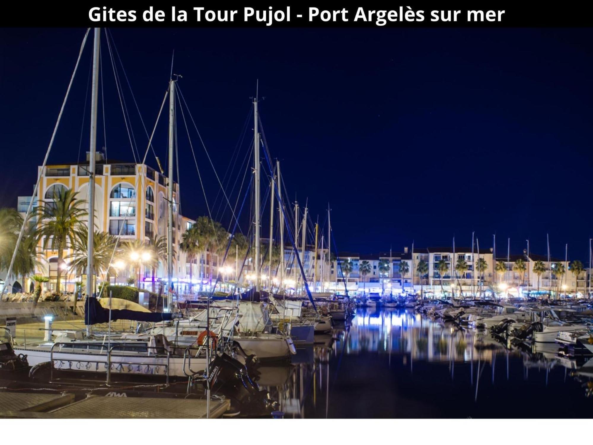 Les Gites De La Tour Pujol 아르젤레쉬르메르 외부 사진