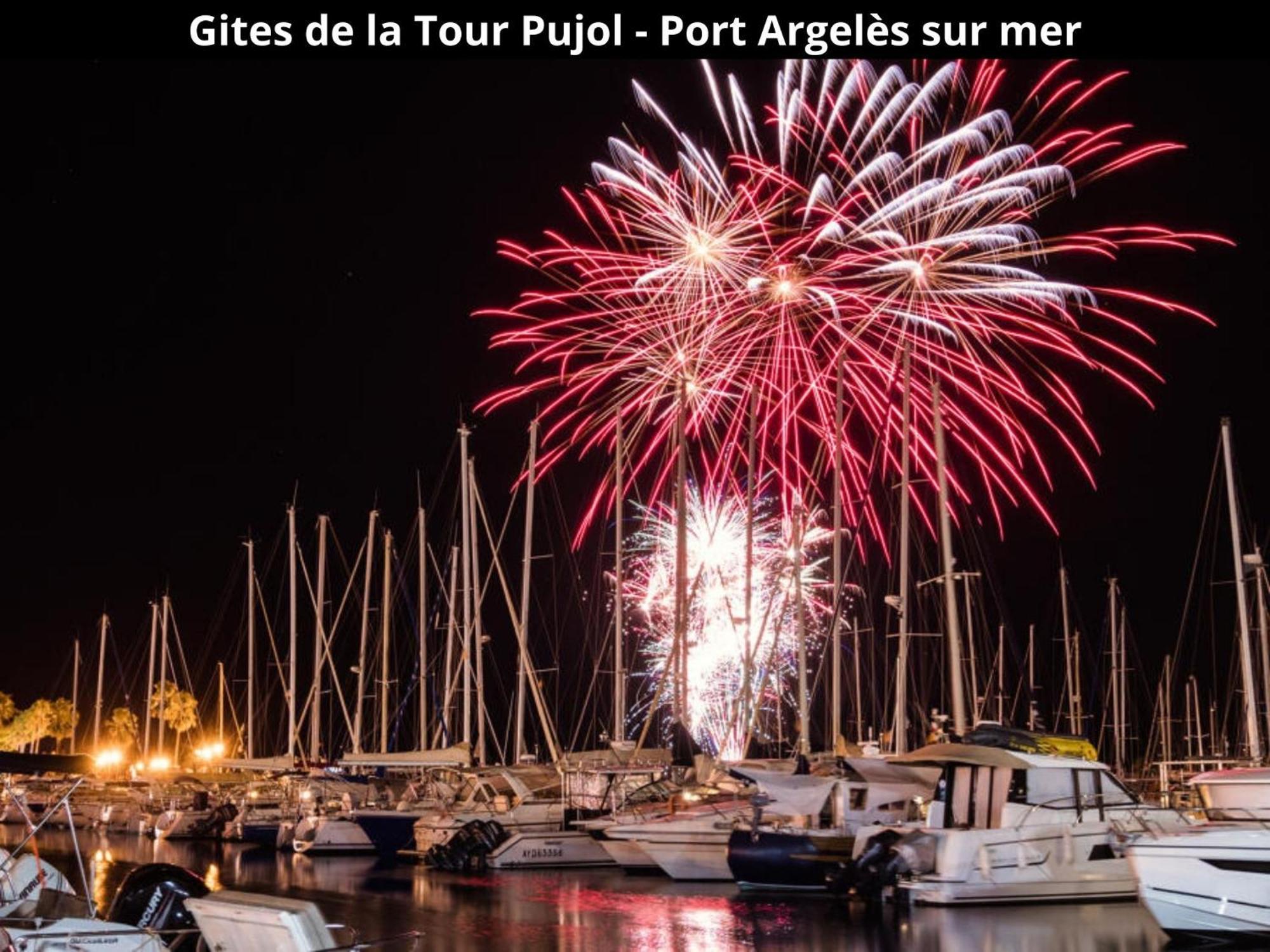 Les Gites De La Tour Pujol 아르젤레쉬르메르 외부 사진